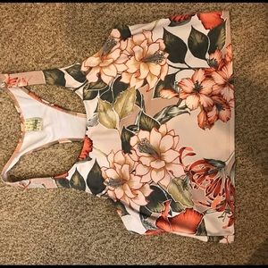Kortni Jeane Vintage Hawaiian racerback